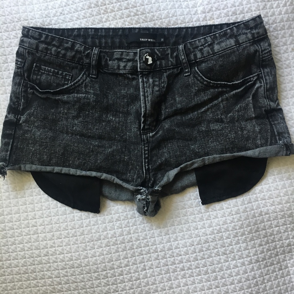 Black shorts